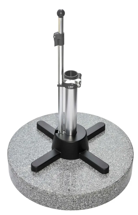 Sonnenschirmst�nder �LIRO Mini Plus 70K� Granitschirmfu� Rollen Parasol Base